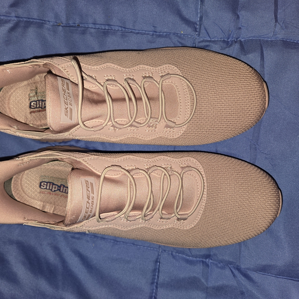 Skechers Pink Athletic Shoes - Picture 4 of 5